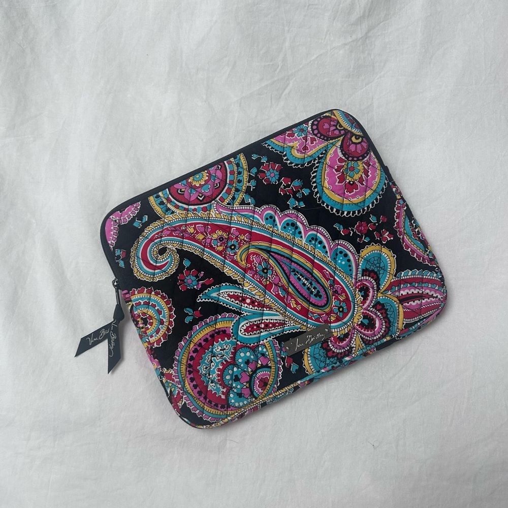 Vera Bradley Parisian Paisley Tablet Sleeve Purse Pouch